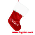 Plush Fur Christmas Stocking